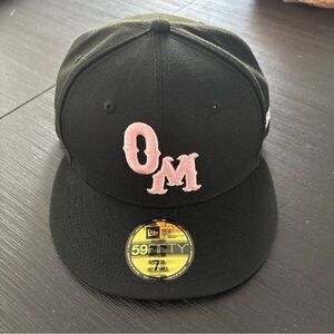 Malmo Oat Milkers New Era Size 7 1/4 Fitted Hat MiLB Brand New Black 2025